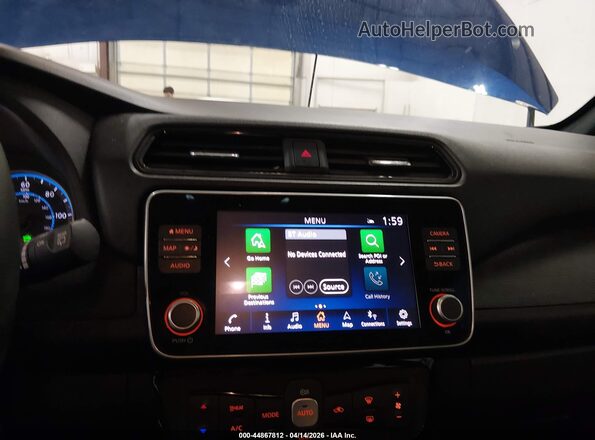 1N4BZ1CPXLC310615 2020 NISSAN LEAF Blue 