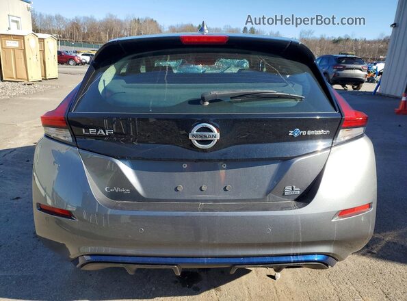 1N4BZ1DP1LC305141 2020 NISSAN LEAF Silver უკანა ხედი
