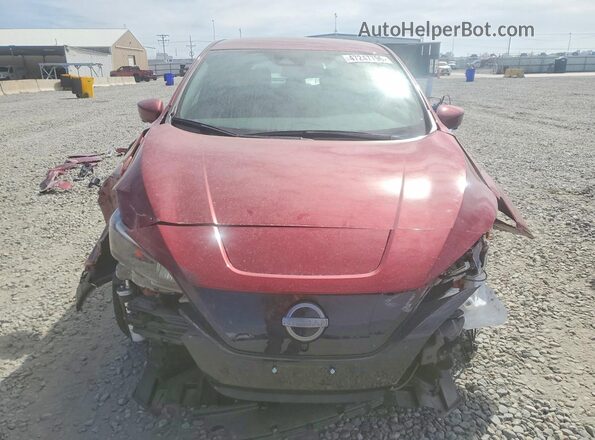 1N4CZ1CV0SC558728 2025 NISSAN LEAF Maroon Vista frontal