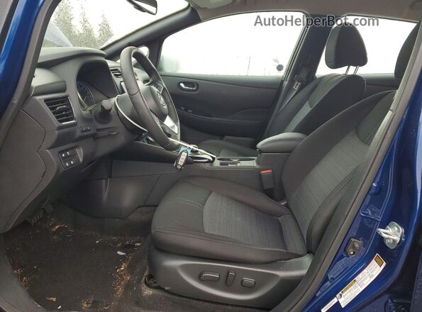 1N4CZ1CV2SC564918 2025 NISSAN LEAF Blue Vista interior delantera