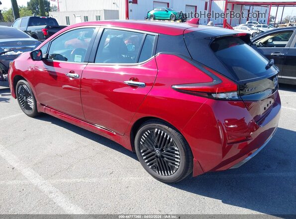 1N4CZ1CVXSC560079 2025 NISSAN LEAF Red უკანა მარცხენა