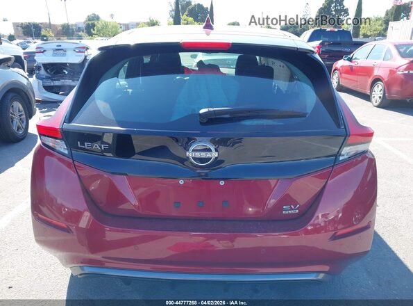 1N4CZ1CVXSC560079 2025 NISSAN LEAF Red 