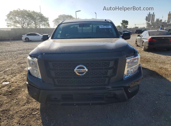 1N6AA1CE2MN511908 2021 NISSAN TITAN Black Front view