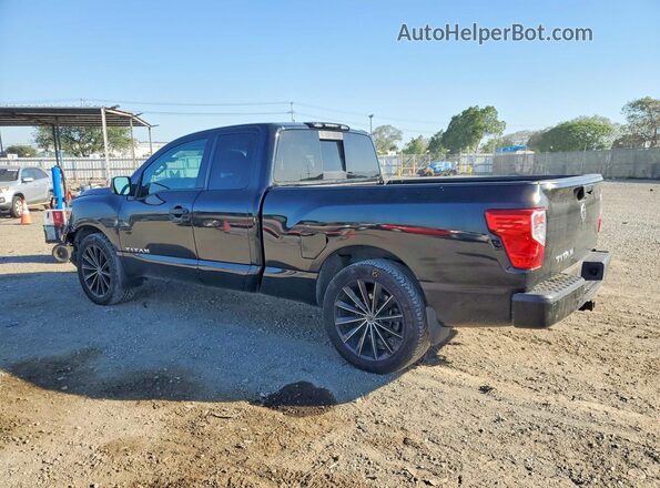 1N6AA1CE2MN511908 2021 NISSAN TITAN Black Rear left