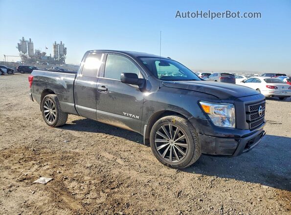 1N6AA1CE2MN511908 2021 NISSAN TITAN Black Front right