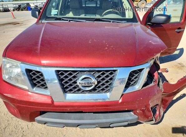 1N6AD0ER7GN741689 2016 NISSAN FRONTIER Бордовый Вид задней части салона