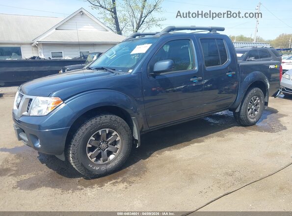 1N6ED0EB5LN725215 2020 NISSAN FRONTIER Синий Передняя левая четверть