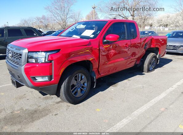 1N6ED1CM9SN623151 2025 NISSAN FRONTIER Красный Передняя левая четверть