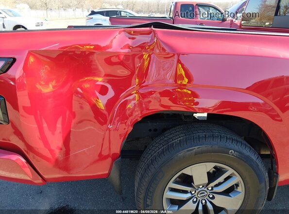 1N6ED1CM9SN623151 2025 NISSAN FRONTIER Красный Вид спереди