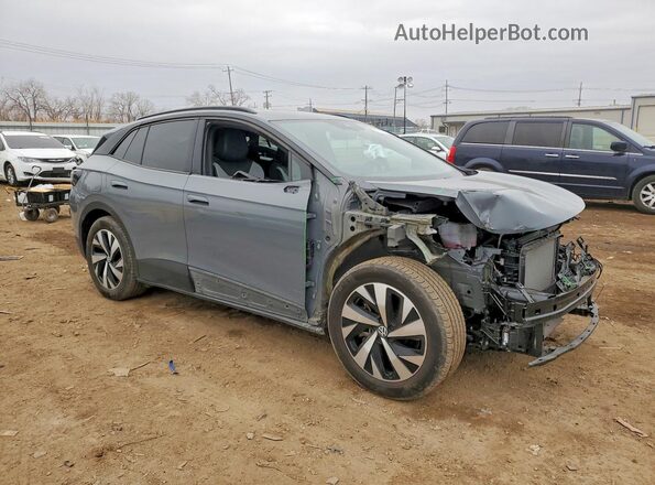 1V2BMPE83RC021276 2024 VOLKSWAGEN ID.4 Gray Przód prawy