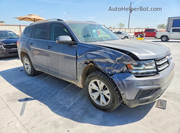 1V2BR2CA1JC504294 2018 VOLKSWAGEN ATLAS Gray Передня права чверть