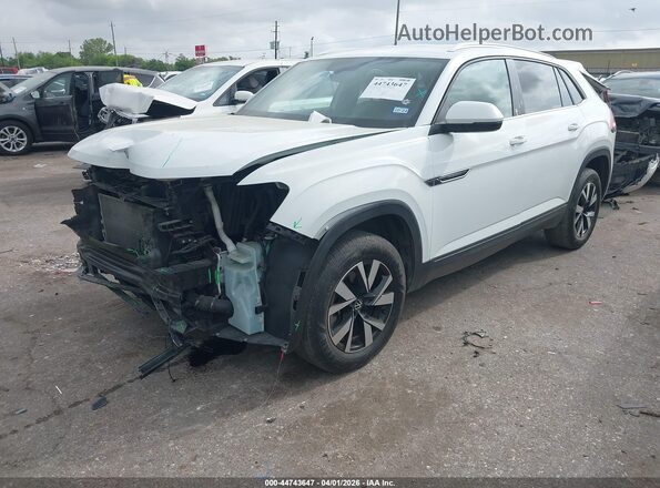 1V2DC2CA3PC205053 2023 VOLKSWAGEN ATLAS White წინა მარცხენა ხედი სამი მეოთხედიდან