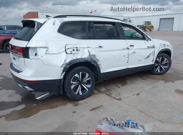 1V2DN2CA8TC528258 2026 VOLKSWAGEN ATLAS White უკანა მარჯვენა
