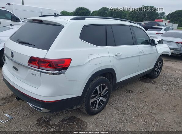 1V2DP2CA0MC590135 2021 VOLKSWAGEN ATLAS Белый Задняя правая четверть