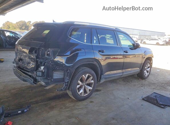 1V2DR2CA1JC524909 2018 VOLKSWAGEN ATLAS Синий Задняя правая четверть