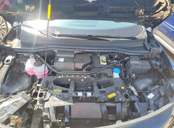 1V2DSPE84SC005544 2025 VOLKSWAGEN ID.4 Black Widok komory silnika