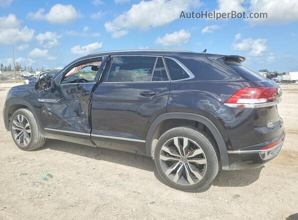 1V2FE2CA1PC223943 2023 VOLKSWAGEN ATLAS Black Trasero izquierdo