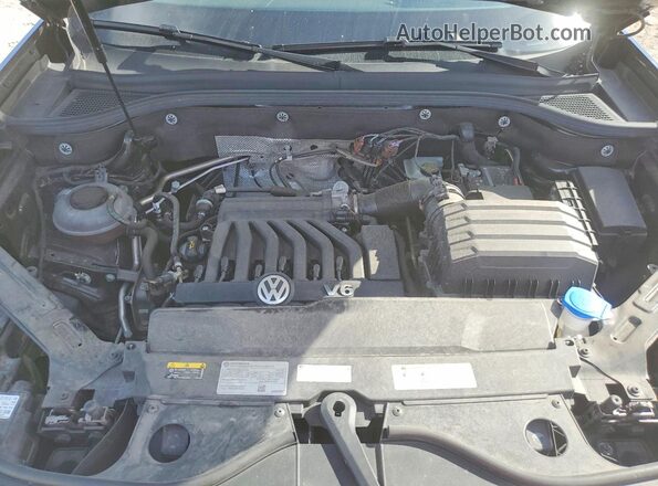 1V2FE2CA1PC223943 2023 VOLKSWAGEN ATLAS Black Vista del compartimento del motor
