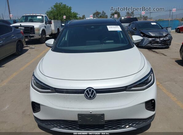 1V2HMPE82PC057631 2023 VOLKSWAGEN ID.4 White Widok zestawu wskaźników
