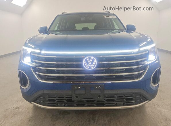 1V2HN2CA8TC529430 2026 VOLKSWAGEN ATLAS Blue Front view
