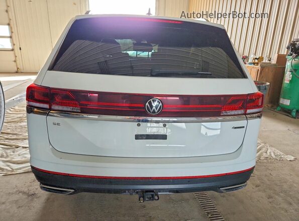 1V2HR2CA3SC504289 2025 VOLKSWAGEN ATLAS White Հետևի տեսք