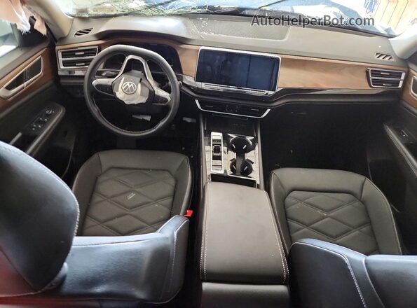 1V2HR2CA3SC504289 2025 VOLKSWAGEN ATLAS White Առջևի վահանակի տեսք