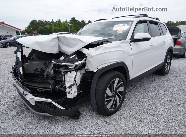 1V2JR2CA8SC534003 2025 VOLKSWAGEN ATLAS White Vista tres cuartos delantera izquierda