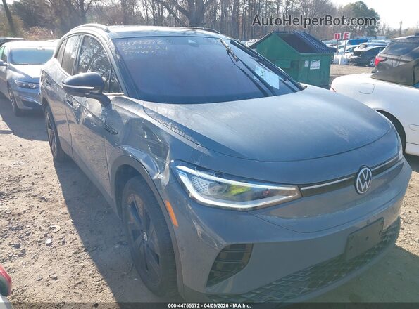 1V2JSPE89SC012895 2025 VOLKSWAGEN ID.4 Gray Widok z przodu