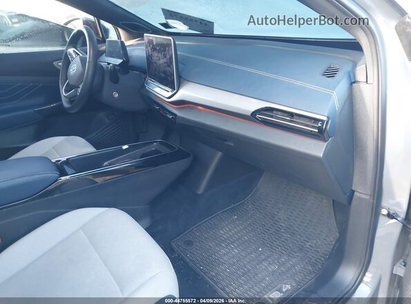 1V2JSPE89SC012895 2025 VOLKSWAGEN ID.4 Gray Widok wnętrza z przodu