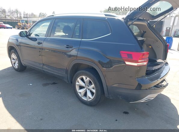 1V2LR2CA1KC517357 2019 VOLKSWAGEN ATLAS Black Задня ліва чверть