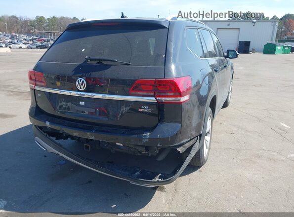 1V2LR2CA1KC517357 2019 VOLKSWAGEN ATLAS Black Вид спереду