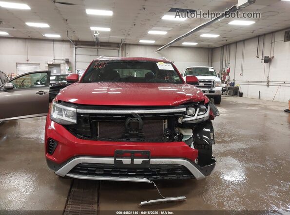 1V2ME2CA0LC210358 2020 VOLKSWAGEN ATLAS Красный Вид щитка приборов