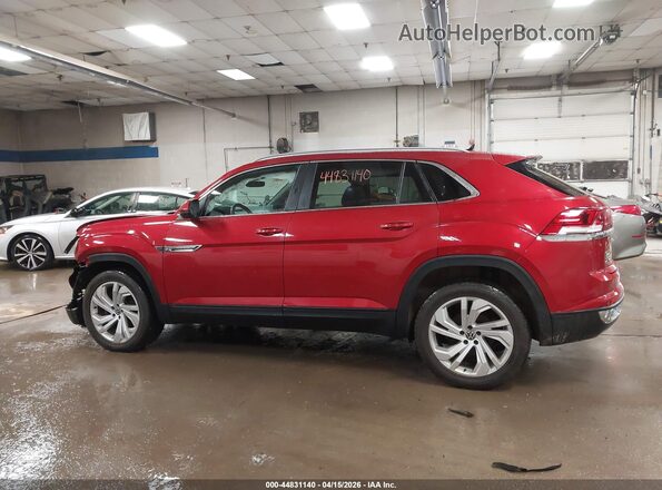 1V2ME2CA0LC210358 2020 VOLKSWAGEN ATLAS Красный Панорамный вид салона 360°