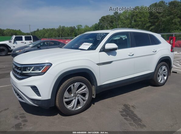 1V2ME2CA0LC220131 2020 VOLKSWAGEN ATLAS White Передня ліва чверть