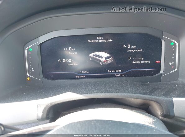 1V2MR2CA5KC565030 2019 VOLKSWAGEN ATLAS White Widok tylnych siedzeń