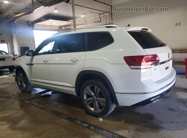 1V2PR2CA3JC524519 2018 VOLKSWAGEN ATLAS Белый Задняя левая четверть