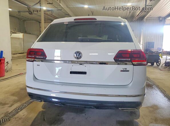 1V2PR2CA3JC524519 2018 VOLKSWAGEN ATLAS Белый Вид сзади
