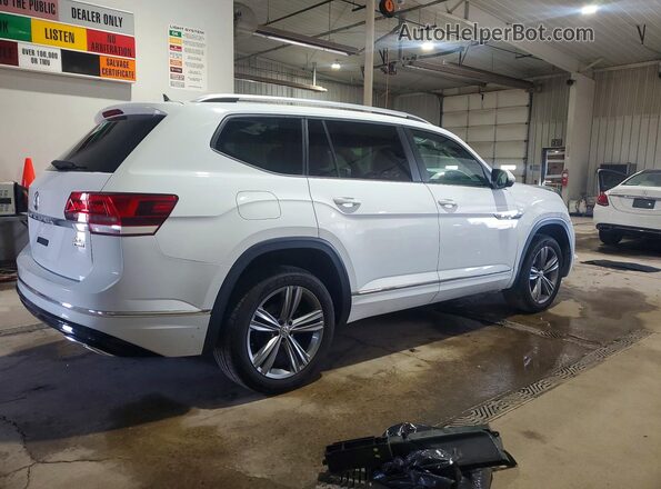 1V2PR2CA3JC524519 2018 VOLKSWAGEN ATLAS Белый Задняя правая четверть