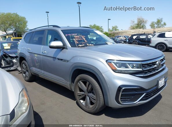 1V2PR2CAXMC506474 2021 VOLKSWAGEN ATLAS Silver 
