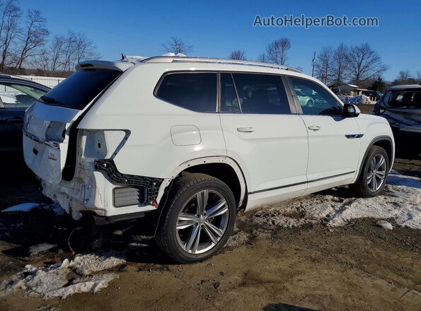 1V2RR2CA2JC561795 2018 VOLKSWAGEN ATLAS Белый Задняя правая четверть