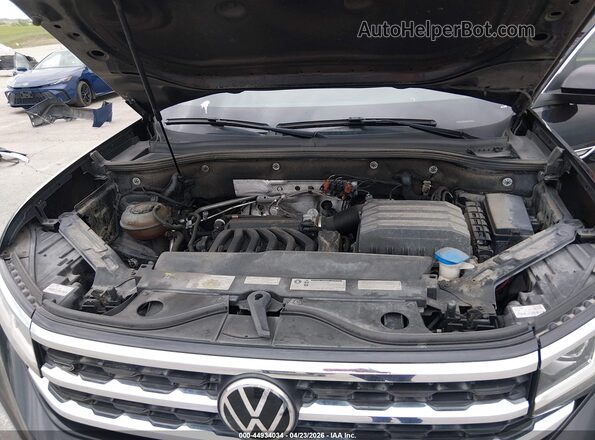 1V2TE2CA2LC223950 2020 VOLKSWAGEN ATLAS Black უკანა ხედი
