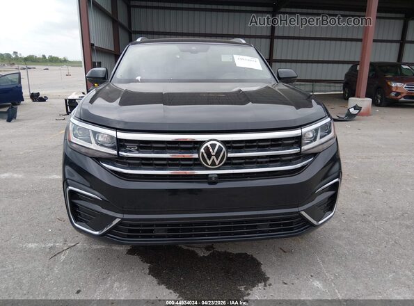 1V2TE2CA2LC223950 2020 VOLKSWAGEN ATLAS Black უკანა სალონის ხედი