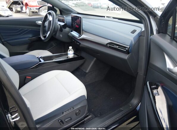 1V2VRPE82SC009754 2025 VOLKSWAGEN ID.4 Black Widok wnętrza z przodu