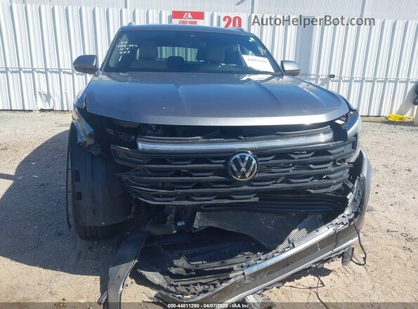 1V2WE2CA2RC213442 2024 VOLKSWAGEN ATLAS Gray Widok wnętrza z tyłu