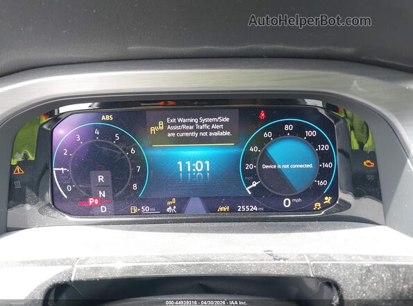 1V2WE2CA2RC251110 2024 VOLKSWAGEN ATLAS Gray Հետևի նստատեղերի տեսք