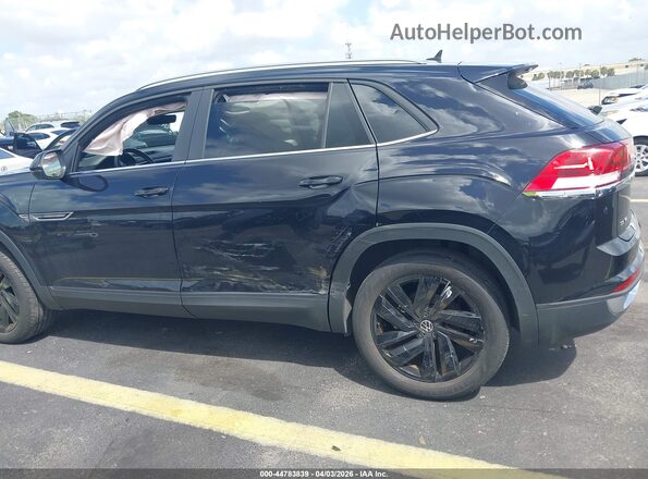 1V2WE2CA8PC214687 2023 VOLKSWAGEN ATLAS Black Widok z przodu
