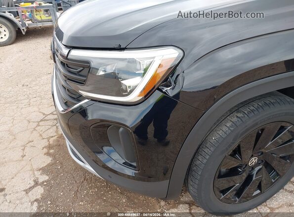 1V2WE2CAXRC237844 2024 VOLKSWAGEN ATLAS Black Դիմացի տեսք