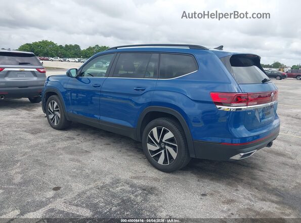 1V2WN2CA7TC506941 2026 VOLKSWAGEN ATLAS Blue Հետևի ձախ