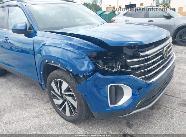 1V2WN2CA7TC506941 2026 VOLKSWAGEN ATLAS Blue Դիմացի տեսք