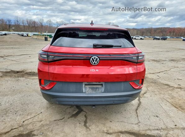 1V2WNPE80PC029671 2023 VOLKSWAGEN ID.4 Красный Вид сзади